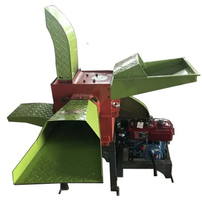 Poultry feed dry grass animal feed crusher and mixer hammer mill HJ-G002